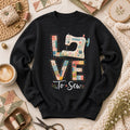 Love To Sew Machine Long Sleeve