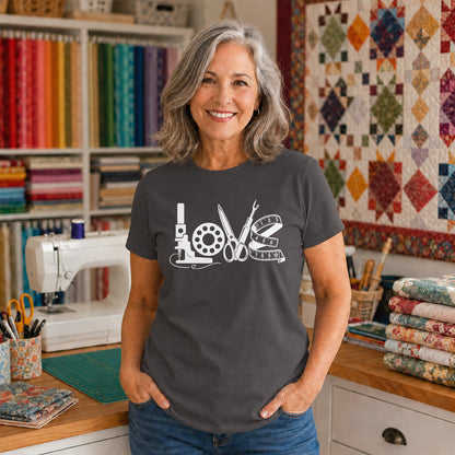 LOVE Sewing Tools T-shirt