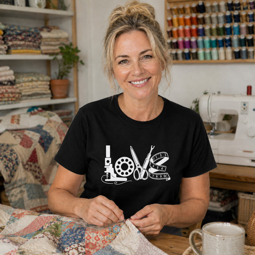 LOVE Sewing Tools T-shirt
