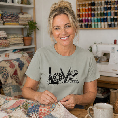 LOVE Sewing Tools T-shirt