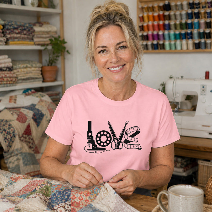 LOVE Sewing Tools T-shirt