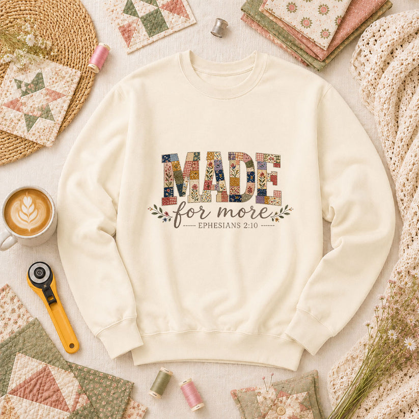 Made For More Ephesians 210 Long Sleeve - Natural