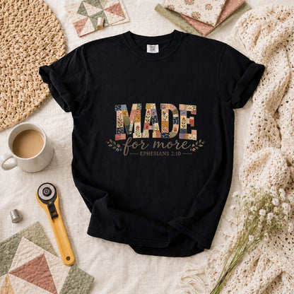 Made For More Ephesians 210 T-Shirt - Black