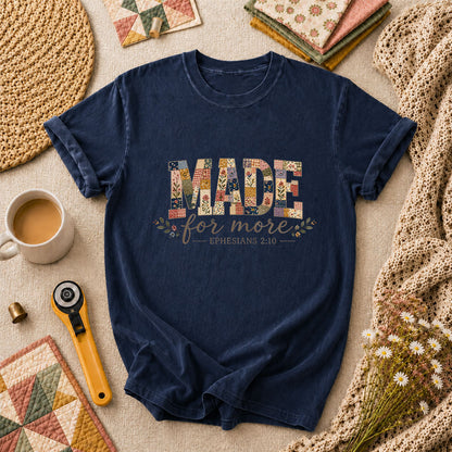 Made For More Ephesians 210 T-Shirt - Navy