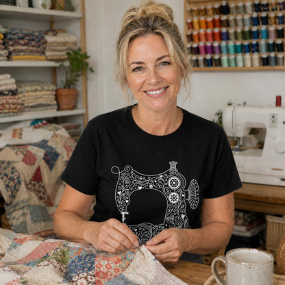 Mandala Sewing Machine T-shirt