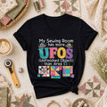 My Sewing Room Has More UFOs Than Area 51 Women's V-Neck
