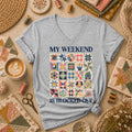 My Weekend Is Blocked Out Women's V-Neck