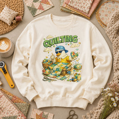 New Mood Quilting Long Sleeve - Natural
