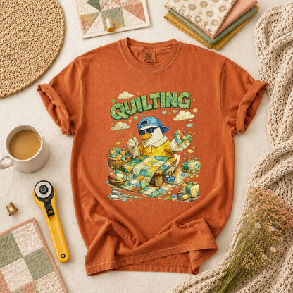 New Mood Quilting T-Shirt - Yam