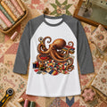 Octopus Quilter With Sewing Notions Raglan Sleeve
