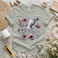 Octopus Quilter Elegant T-shirt