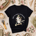 Off To Cause A Sewing Mess Funny Women's V-Neck