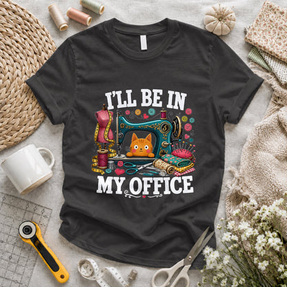 I'll Be In My Office Cat T-shirt