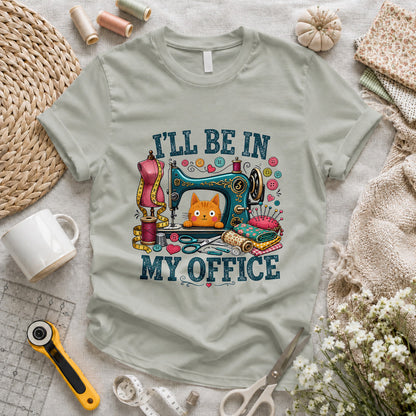 I'll Be In My Office Cat T-shirt