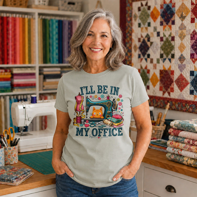 I'll Be In My Office Cat T-shirt