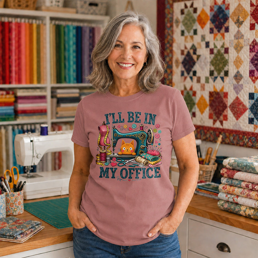 I'll Be In My Office Cat T-shirt