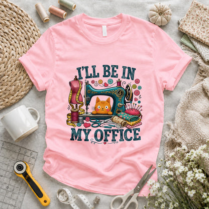 I'll Be In My Office Cat T-shirt