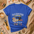Old Quilters Never Die They Just Go To Pieces Women's V-Neck