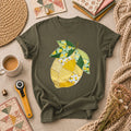 Patchwork Lemon Fruit Quilter T-Shirt