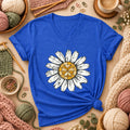 Patchwork Quilt Block Daisy Women's V-Neck