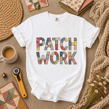 Patchwork T-Shirt - White