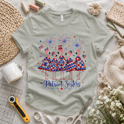 Patriot Sisters Flamingos Quilted Outfits - Pink view 5