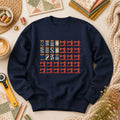 Patriotic Sewing Machines And Thread Spools Long Sleeve