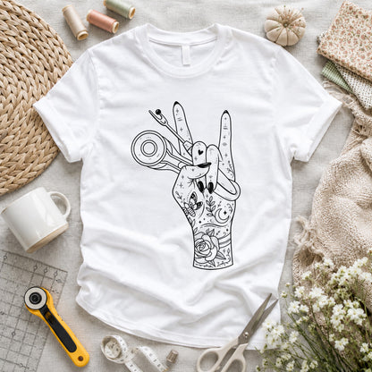 Peace Sewing Tools T-shirt