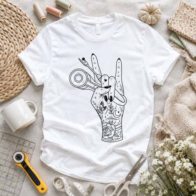 Peace Sewing Tools T-shirt