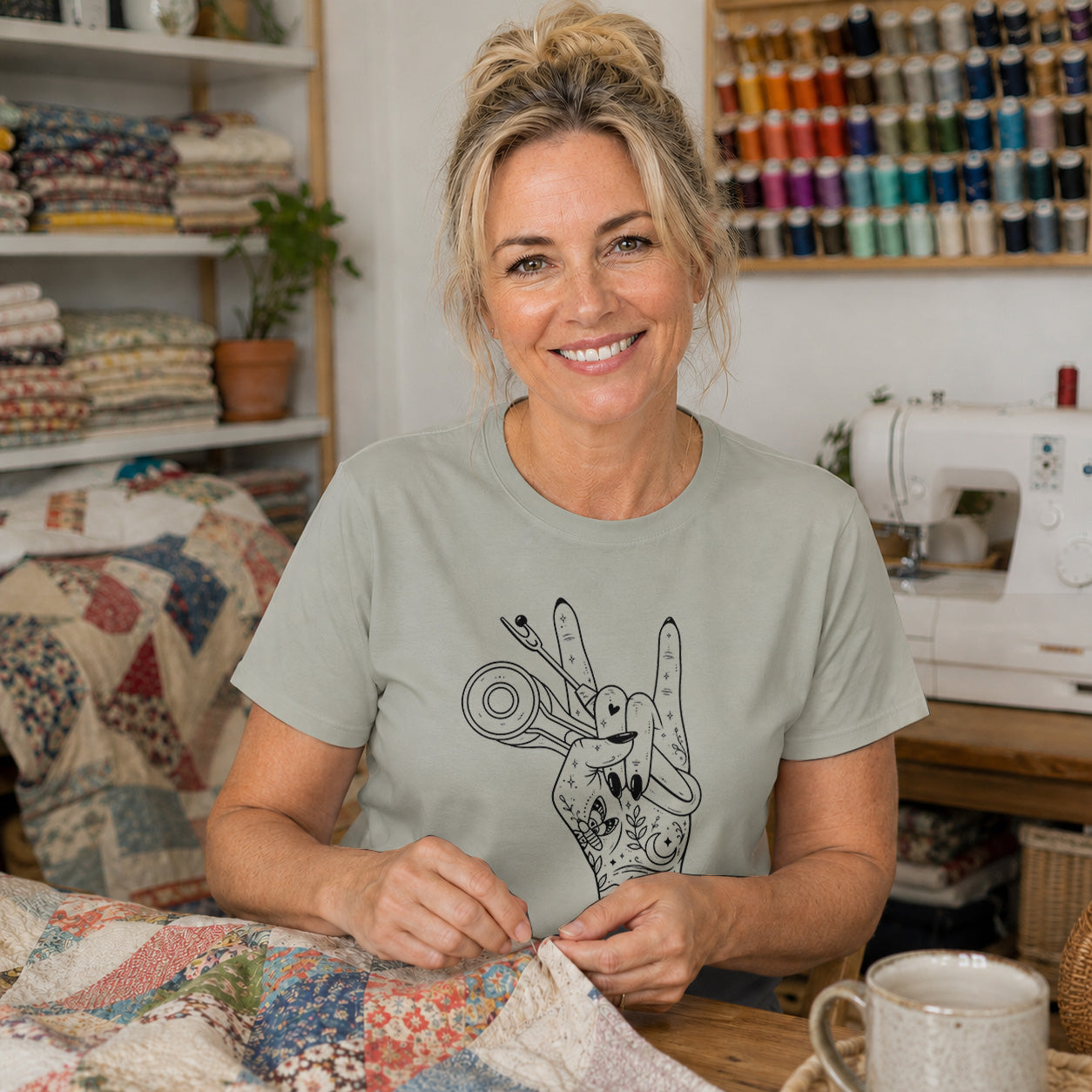 Peace Sewing Tools T-shirt