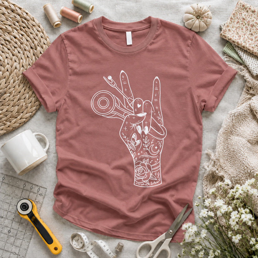 Peace Sewing Tools T-shirt