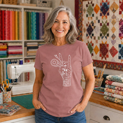 Peace Sewing Tools T-shirt