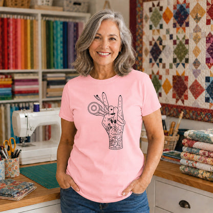 Peace Sewing Tools T-shirt