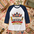 Queen Of The Retreat Quilter Raglan Sleeve