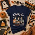 Quilt Club All Witches Welcome Women's V-Neck