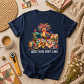 Quilt Hair Don't Care Wild Bird T-Shirt