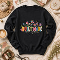 Quilt More Worry Less Flowers Long Sleeve