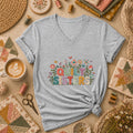 Quilt Sisters Women's V-Neck