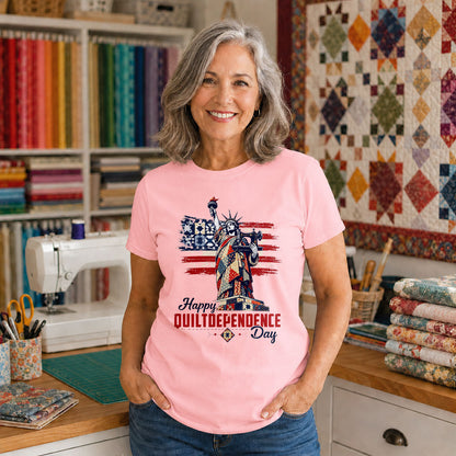 Quiltdependence Day Statue of Liberty - Black view 3