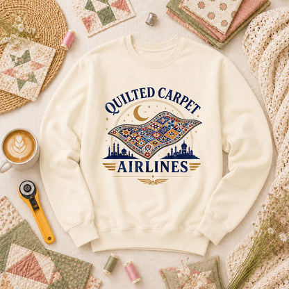 Quilted Carpet Airlines Long Sleeve - Natural