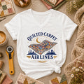 Quilted Carpet Airlines Women's V-Neck