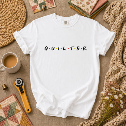 Quilter Friends T-Shirt - White