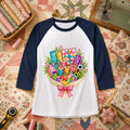 Quilters Bouquet Sewing Supplies Fabric Raglan Sleeve