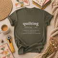 Quilting Definition Typography T-Shirt