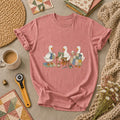 Quilting Geese Trio Vintage T-Shirt