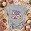Quilting Is My Therapy Lavender T-Shirt
