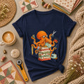 Quilting Octopus With Sewing Supplies Women's V-Neck