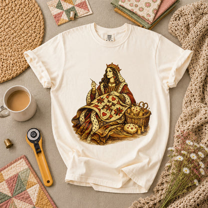 Quilting Queen Vintage T-Shirt - Ivory