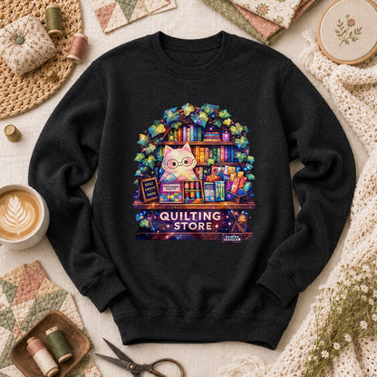 Quilting Store Long Sleeve - Black