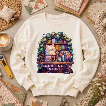 Quilting Store Long Sleeve - Natural